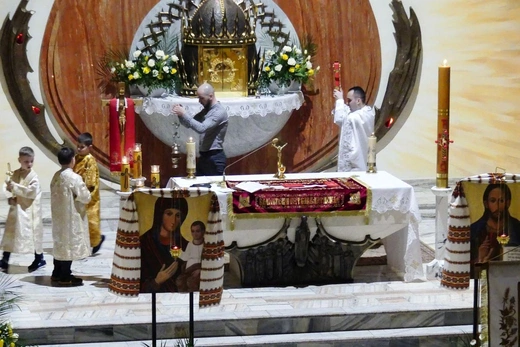 Greckokatolicka liturgia paschalna w Bielsku-Białej-Leszczynach 2023