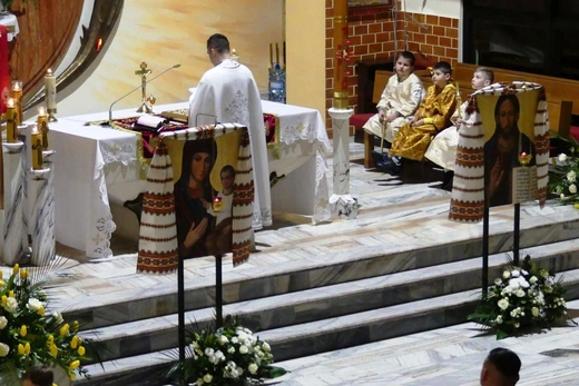 Greckokatolicka liturgia paschalna w Bielsku-Białej-Leszczynach 2023