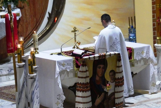 Greckokatolicka liturgia paschalna w Bielsku-Białej-Leszczynach 2023