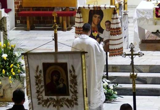 Greckokatolicka liturgia paschalna w Bielsku-Białej-Leszczynach 2023