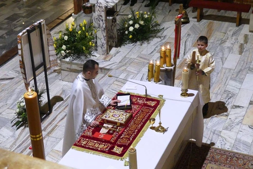 Greckokatolicka liturgia paschalna w Bielsku-Białej-Leszczynach 2023
