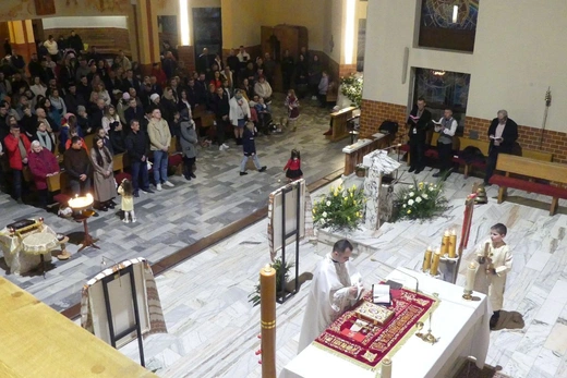Greckokatolicka liturgia paschalna w Bielsku-Białej-Leszczynach 2023