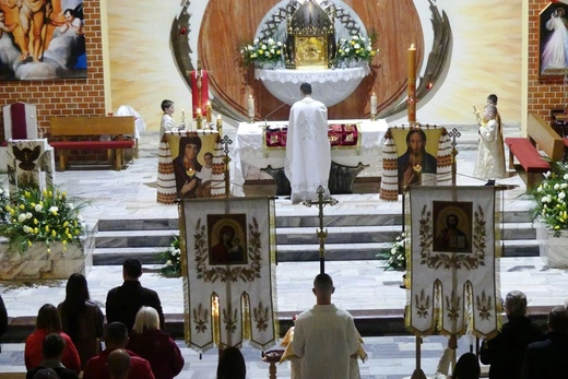 Greckokatolicka liturgia paschalna w Bielsku-Białej-Leszczynach 2023