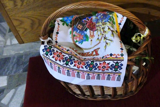 Greckokatolicka liturgia paschalna w Bielsku-Białej-Leszczynach 2023