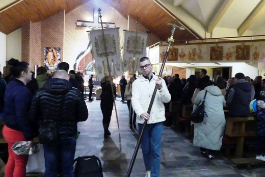 Greckokatolicka liturgia paschalna w Bielsku-Białej-Leszczynach 2023