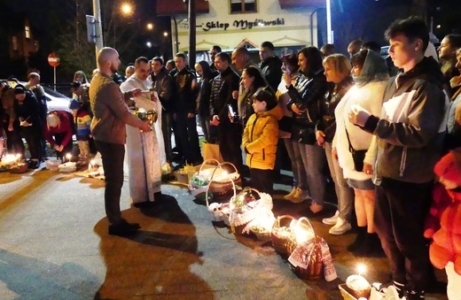 Greckokatolicka liturgia paschalna w Bielsku-Białej-Leszczynach 2023