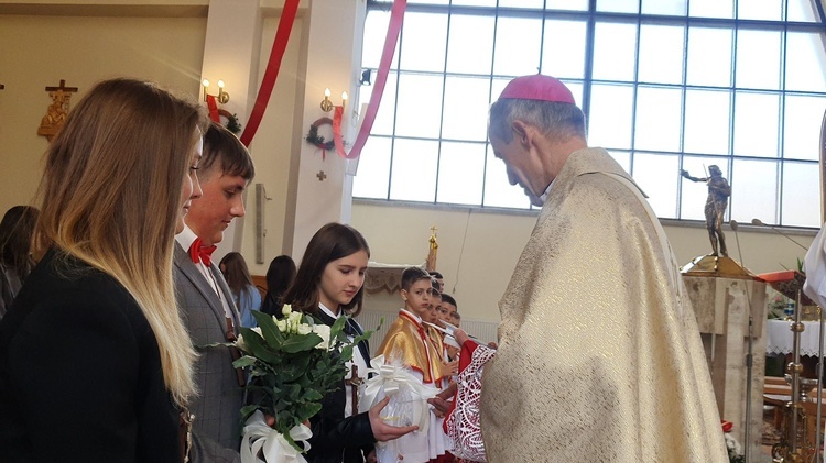 Bierzmowanie w Podłopieniu