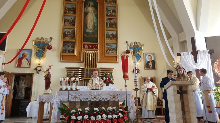 Bierzmowanie w Podłopieniu