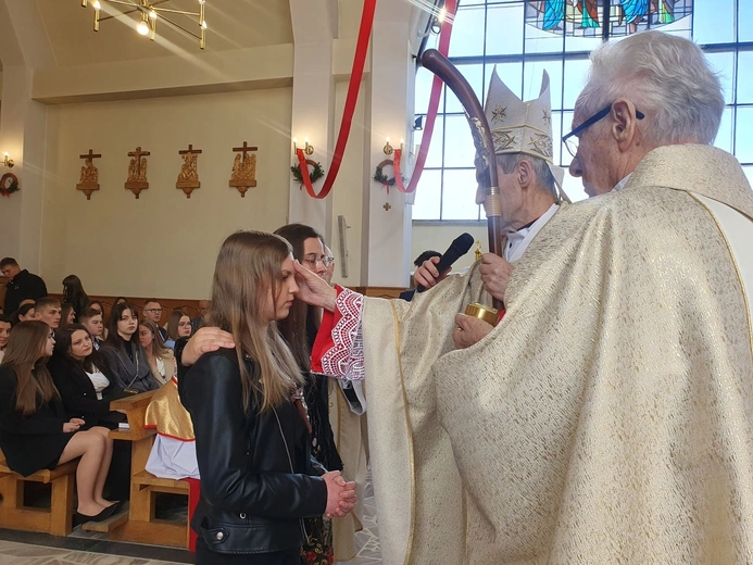 Bierzmowanie w Podłopieniu