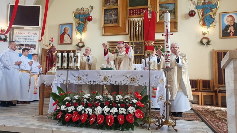 Bierzmowanie w Podłopieniu