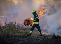 Region. Wypalanie traw to przestępstwo - apel śląskich strażaków