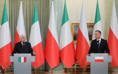 Prezydenci Polski i Włoch o potrzebie dalszej pomocy Ukrainie