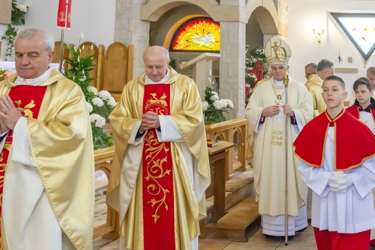 Msza św. odpustowa w parafii Miłosierdzia Bożego w Kudowie-Zdroju