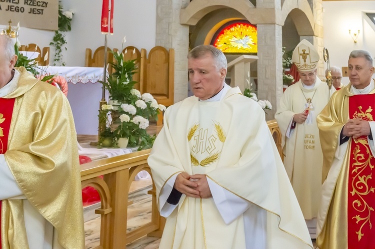 Msza św. odpustowa w parafii Miłosierdzia Bożego w Kudowie-Zdroju