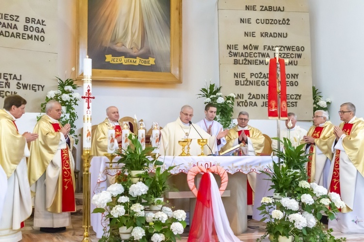 Msza św. odpustowa w parafii Miłosierdzia Bożego w Kudowie-Zdroju