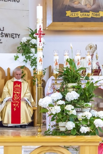 Msza św. odpustowa w parafii Miłosierdzia Bożego w Kudowie-Zdroju