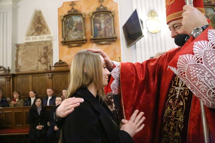 Bierzmowanie u św. Mateusza 