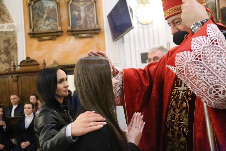 Bierzmowanie u św. Mateusza 