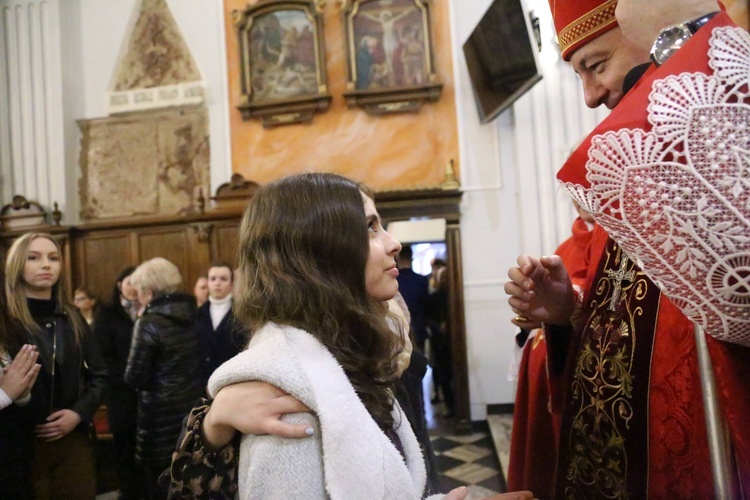 Bierzmowanie u św. Mateusza 