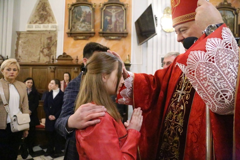 Bierzmowanie u św. Mateusza 