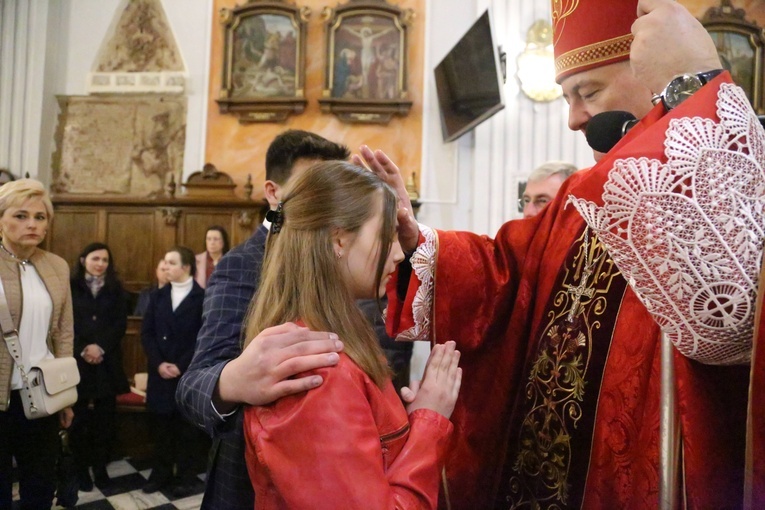 Bierzmowanie u św. Mateusza 