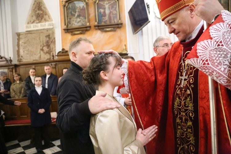 Bierzmowanie u św. Mateusza 