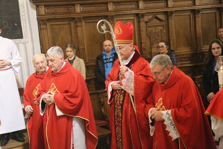 Bierzmowanie u św. Mateusza 