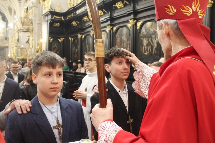 Bierzmowanie u św. Mikołaja w Bochni