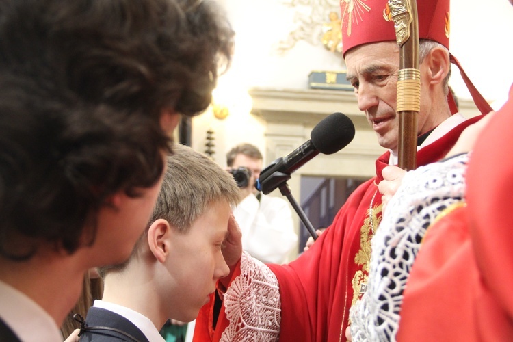 Bierzmowanie u św. Mikołaja w Bochni