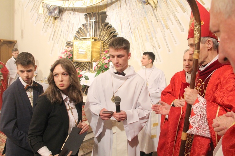Bierzmowanie u św. Jana w Bochni