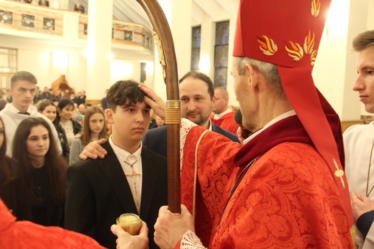 Bierzmowanie u św. Jana w Bochni