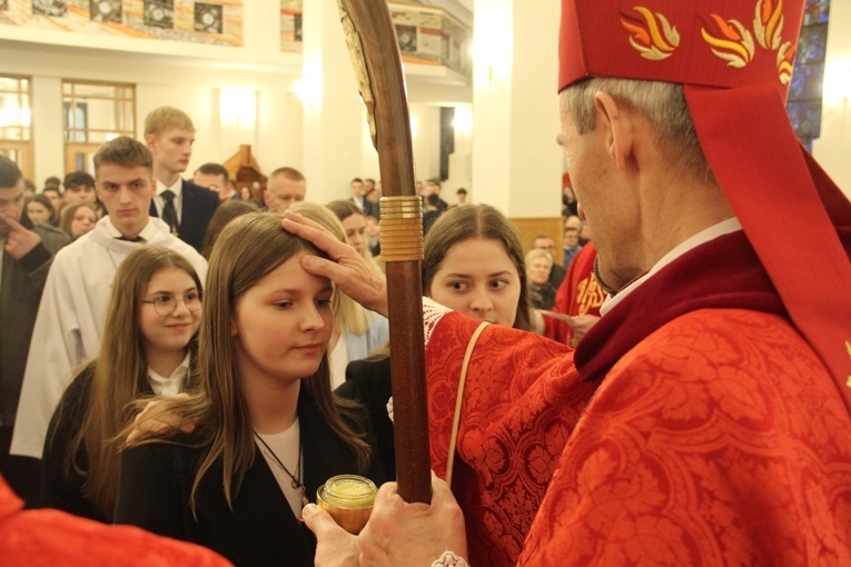 Bierzmowanie u św. Jana w Bochni