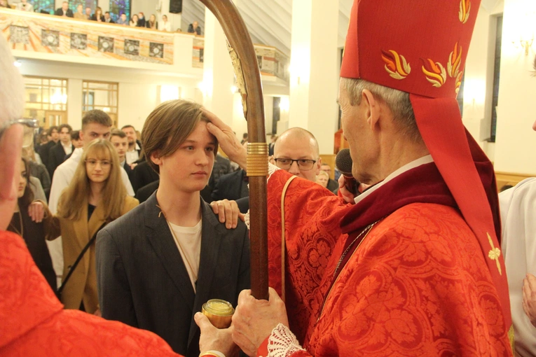 Bierzmowanie u św. Jana w Bochni