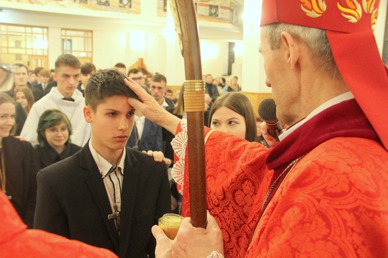 Bierzmowanie u św. Jana w Bochni