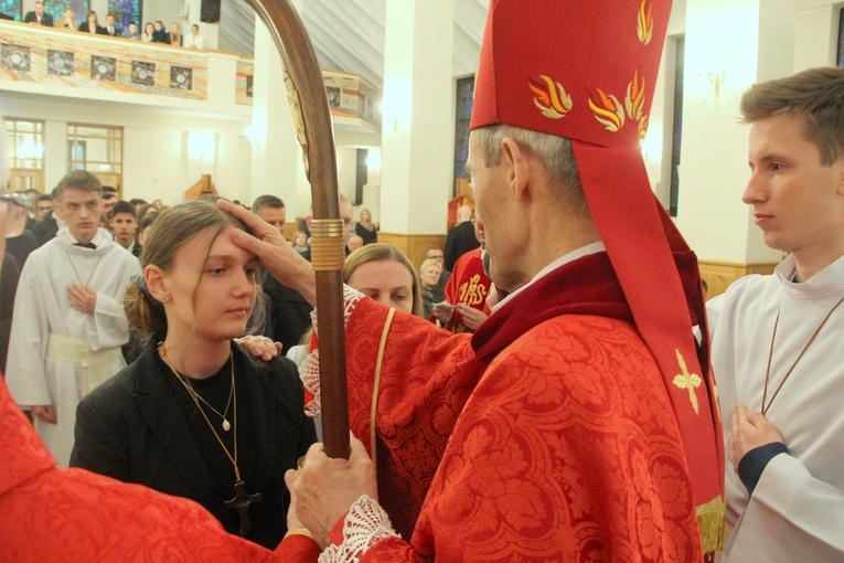 Bierzmowanie u św. Jana w Bochni