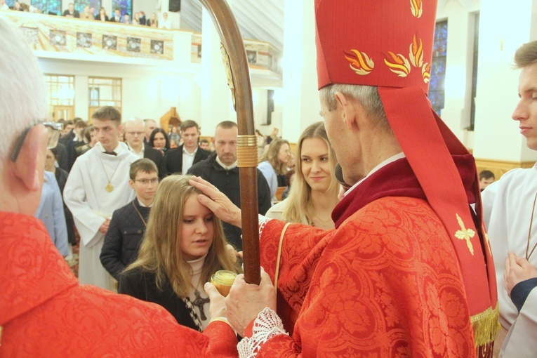 Bierzmowanie u św. Jana w Bochni