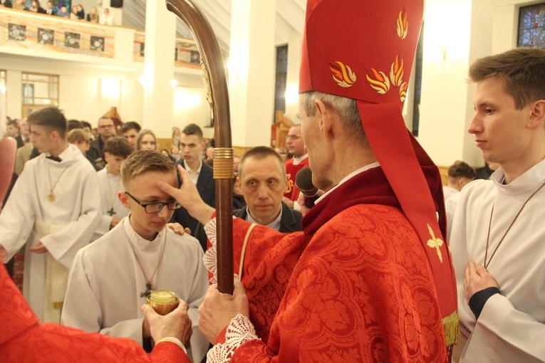 Bierzmowanie u św. Jana w Bochni