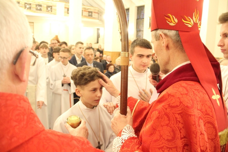 Bierzmowanie u św. Jana w Bochni