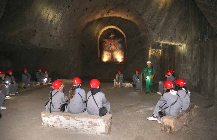 Trasa górnicza Kopalni Soli w Wieliczce