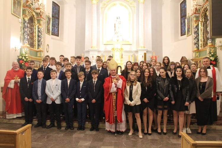 Bierzmowanie w Muszynie