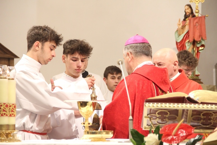 Bierzmowanie w Muszynie