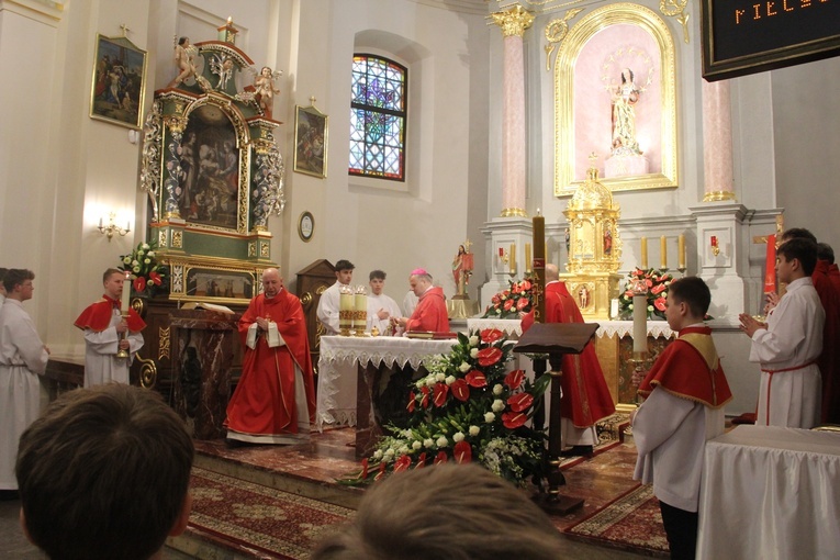 Bierzmowanie w Muszynie