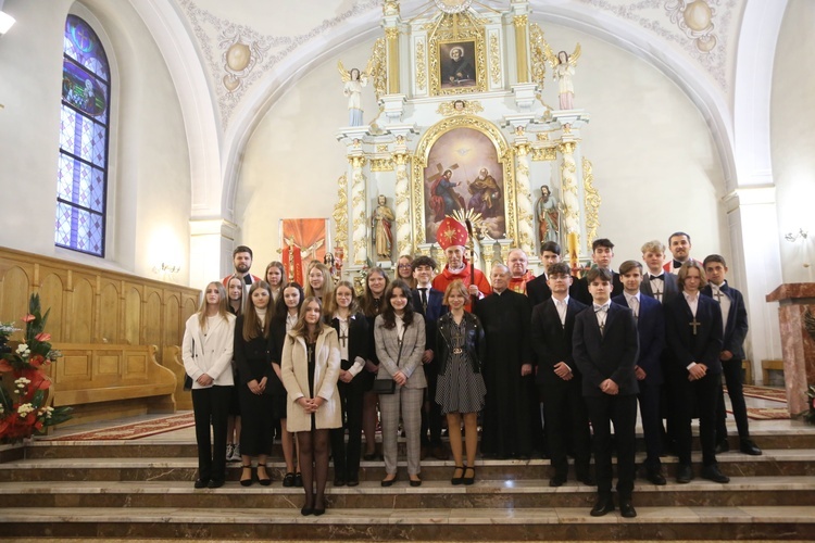 Bierzmowanie w Rzezawie