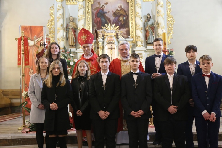 Bierzmowanie w Rzezawie