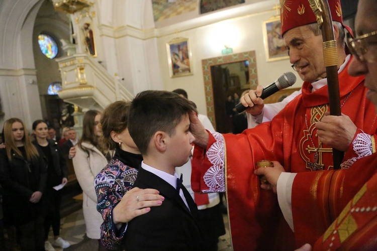 Bierzmowanie w Rzezawie