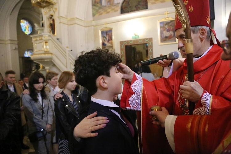 Bierzmowanie w Rzezawie