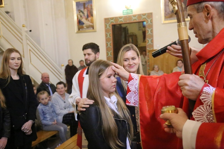 Bierzmowanie w Rzezawie