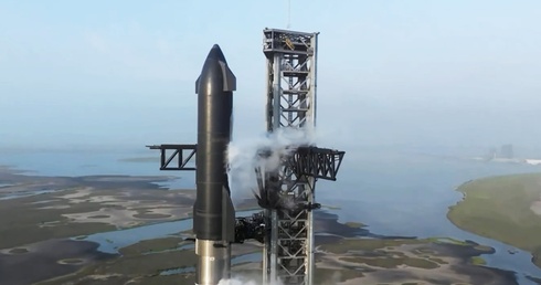 Ekspert: dzisiejszy start rakiety Starship to mimo wszystko duży sukces