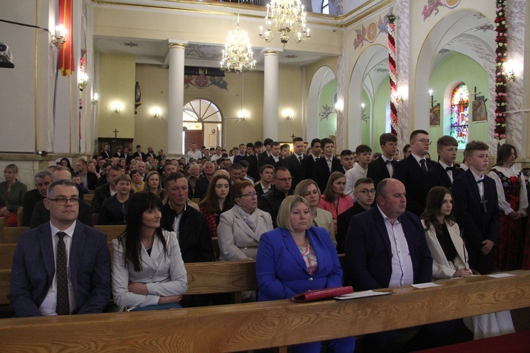 Bierzmowanie w Kamienicy