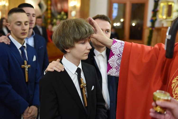 Bierzmowanie w Tyliczu